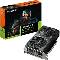 Видеокарта Gigabyte GeForce RTX 5060 Windforce Max OC 8G (GV-N5060WF2MAX OC-8GD) UA [154532]