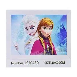 Алмазна мозаїка "Крижане серце" JS 20450, 20х30 см, в коробці (6900066326042)