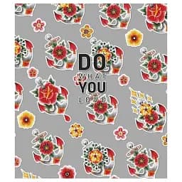 Зошит загальний Школярик Do what you love 048-3311K-3 в клітинку 48 аркушів