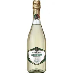 Вино игристое Poderi Alti Lambrusco dell'Emilia белое полусладкое 7.5% 0.75 л (953)