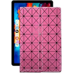 Чохол StatusCASE з екошкіри для планшету UMiDIGI A11 Tab Рожевий ромб