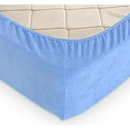 Простирадло махрове на резинці Tag Tekstil (180х200х30) Placid Blue