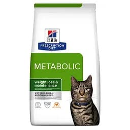 Сухий корм Hill's Prescription Diet Metabolic для котів для контролю та зниження ваги з куркою 3 кг