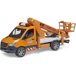 Уцінка. Іграшкова машинка Bruder Автомобіль MB SprinterMB Sprinter з телескопічною люлькою 1:16 (02679)  - мініатюра 6