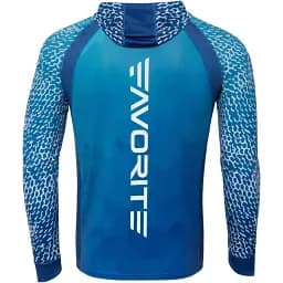 Джерсі Favorite Hooded Jersey Saltwater S Sun protect Marine - мініатюра 3