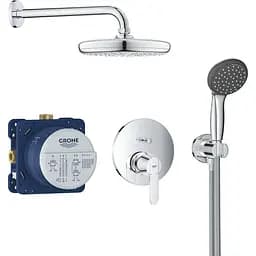 Душова система прихованого монтажу Grohe QuickFix Get Vitalio Start 210 25220001, Хром