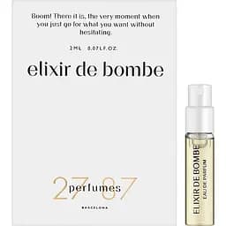 Парфюмерная вода пробник 27 87 Perfumes Elixir de Bombe 2 мл