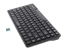 Клавіатура A4Tech FBK26C AS Fstyler, Black, Bluetooth / 2.4 GHz / USB, мембранні кнопки, 12 гарячих клавіш FN, радіус дії до 10 м - мініатюра 2