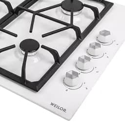 Поверхня газова на металі Weilor GM W 634 WH - мініатюра 5
