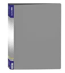 Папка-реєстратор пластикова А4 Е30702 Economix з 4-ма О-подібними кільцями 3мм Сірий