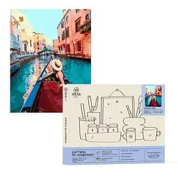 Картина за номерами 99IDEAS "Поїздка на гондолі" 40*50 см, GX41394