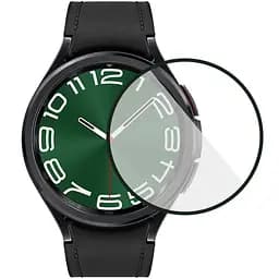 Полимерная пленка 3D (full glue) (тех.пак) Samsung Galaxy Watch 6 Classic 43mm Черный