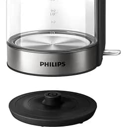Електрочайник Philips Series 5000, 1.7 л чорно-сріблястий (HD9339/80) - мініатюра 4