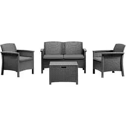 Набір садових меблів Bica Venezia 2 графіт