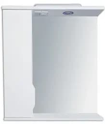 Дзеркало для ванної ПіК Альба Z-1 ліве з шафкою 50 см 30412