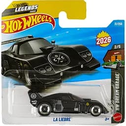 Базовая машинка Hot Wheels HW Dream Garage 2026 La Liebre черная (5785) JJH36-N521