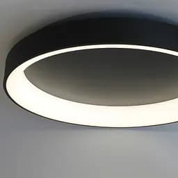 Стельовий світильник Friendlylight Rim 80 LED 3000K Black FL2098 - мініатюра 3