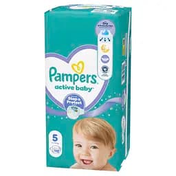 Дитячі одноразові пiдгузники Pampers Active Baby Junior розмір 5 (11-16 кг) 112 шт. - мініатюра 2