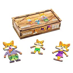 Деревянная настольная игра Лисички Puz-42121