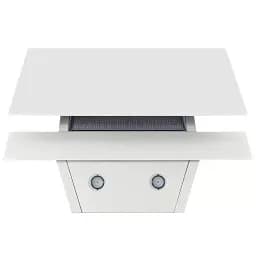Витяжка декоративна похила Perfelli DNS 6452 D 850 WH LED - мініатюра 6