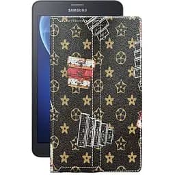 Чохол StatusCASE з екошкіри для планшету Samsung Galaxy Tab A 7.0 2016 (T280\T285) Луі-Вітон-коричневий