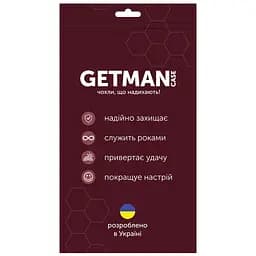 TPU чохол GETMAN Ease logo посилені кути Full Camera для Motorola Moto E13 Безбарвний (прозорий) - мініатюра 4