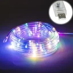 Гірлянда світлодіодна LED Duralight, 9 м, різнокольорова, USB живлення - мініатюра 2