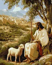 Набір для розпису по номерах Спокій душі, Ideyka, 40x50 см, КНО8533