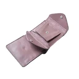 Чоловічий шкіряний портмоне рожевий GRANDE PELLE 11.5х9х1.5 см acs0032097 - мініатюра 4