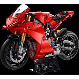 Конструктор LEGO Technic Мотоцикл Ducati Panigale V4 S 1603 деталі (42202) - мініатюра 3