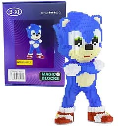 Конструктор Magic Blocks еж Соник на 1940 деталей (8173)