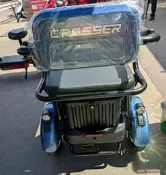 Електроскутер Триколісний Crosser TR1 Pro (1200W, 72V, 24Ah) Синій - мініатюра 3