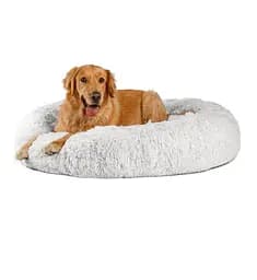 Лежак для собак Бест Френс морозный иний 114х114см арт. bf4596