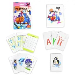 Настольная игра Strateg Умный алфавит обучающий укр 30273