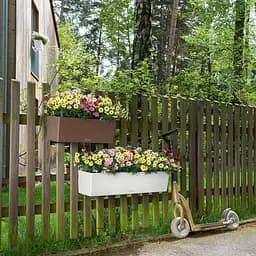 Вазон Lechuza Balconera Color 40 білий (15479)  - мініатюра 6