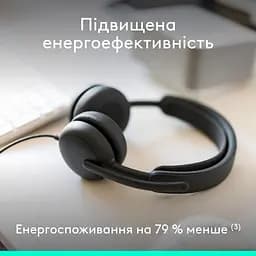 Гарнітура Logitech Zone Wired 2 USB Graphite (981-001619) - мініатюра 5