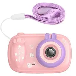 Детская цифровая фотокамера Hoco DV205 с поддержкой карты памяти 32MP Розовый