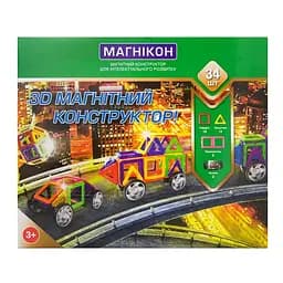 Магнітний конструктор Магікон 34 деталей (MK-34)