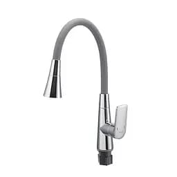 Змішувач для кухні Mixxus Premium Matis 011-T (Nut) refl.gray MI8267, Хром - мініатюра 3