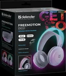 Гарнітура Defender FreeMotion B651 Bluetooth White (63651) (7202786) - мініатюра 8