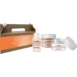 Набор для лица Keenwell Ritual Glow восстановление и сияние кожи: крем + сыворотка + маска