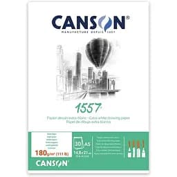 Клей для рисования Canson 1557 180 г/м² 30 л белый цвет