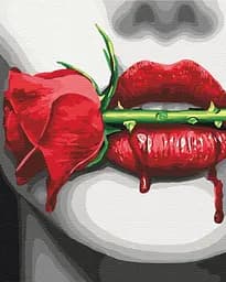 Картина по номерам на подрамнике Brushme Шипы страсти