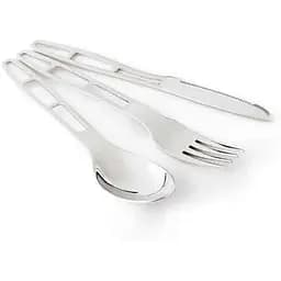 Комплект GSI Outdoors нож вилка ложка Glacier Stainless 3 Pc Cutlery (1099-61004)