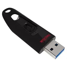 Флеш-накопичувач Sandisk USB 3.0 Ultra 256Gb (130Mb/s) Black (SDCZ48-256G-U46)