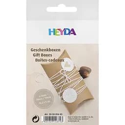 Набор картонных коробочек для подарка Коричневый светлый 300 г/м² 9х12 5 см Heyda