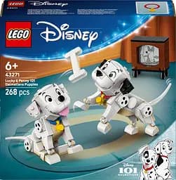 Конструктор LEGO Disney Classic Лакі та Пенні. 101 далматинець 268 деталей (43271)