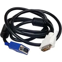 Кабель мультимедийный DVI to VGA (1.8 м) Б/У