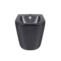 Біде підлогове Qtap Robin 565x360x405 Black matt QT13442141CMB, Чорний матовий - мініатюра 2