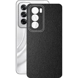 Захисна плівка StatusSKIN для Oppo Reno12 Корпус Вініл Шкіра чорна